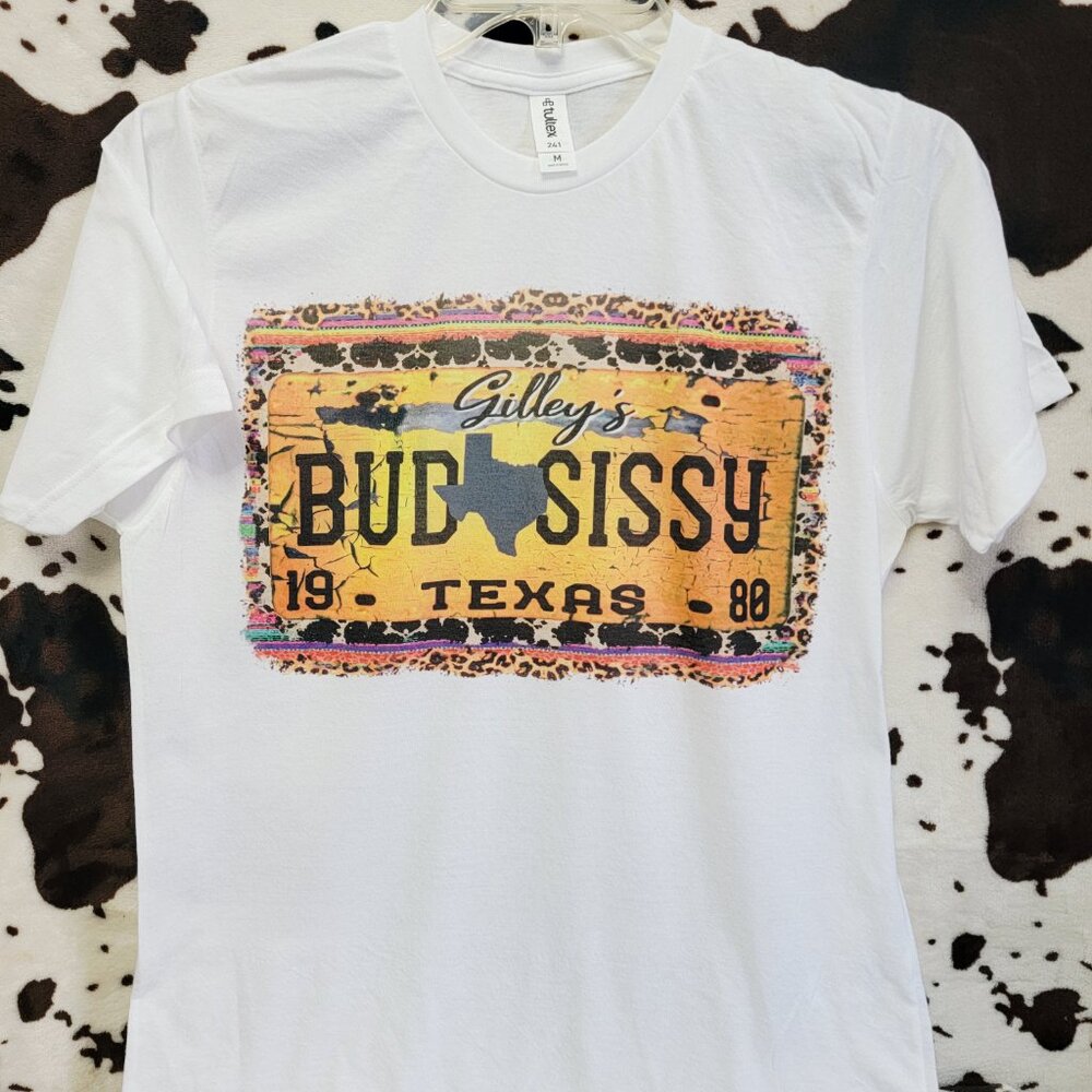 Bud And Sissy Graphic T Shirt Trendy Boutique Style Tee Women Gift White - Picture 3 of 8